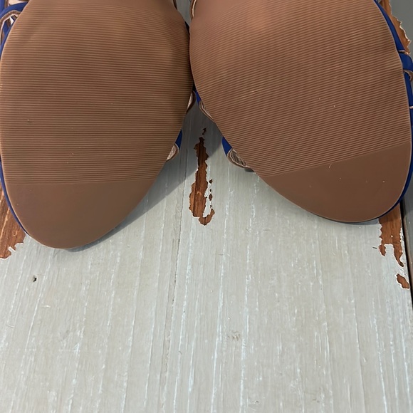 Cobalt blue strappy heels - NWOB 🌟 - Picture 9 of 11